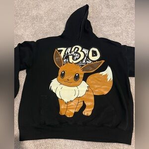 Asspizza Babbitt 730 Eevee Pokemon Size L Revived 151 Hoodie